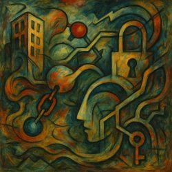 Artwork by Roberto Matta